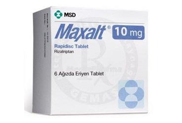 MAXALT 10 MG RAPIDISC 6 AGIZDA ERIYEN TABLET