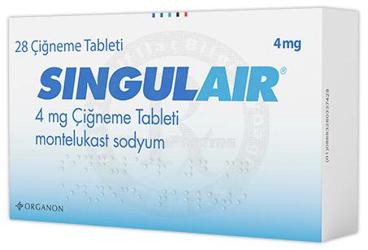 SINGULAIR 4 MG CIGNEME TABLETI (28 TABLET)