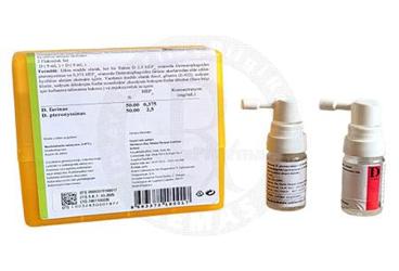 ALLERMUNE D. PTERONYSSINUS + D. FARINAE 2.5 HEPD/0.375 HEPD DILALTI SPREY, COZELTI (2 ADET)