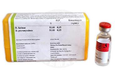 ALLERMUNE POLYMERIZED D. PTERONYSSINUS + D. FARINAE 0.15 HEPD/0.15 HEPD ENJEKSIYONLUK COZELTI (DEVAM)