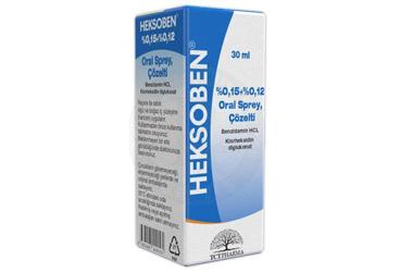 HEKSOBEN %0,15/0,12 ORAL SPREY, COZELTI (30 ML)