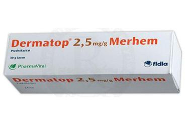 DERMATOP 2,5 MG/G MERHEM (30 GR)