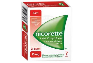 NICORETTE INVISI 15 MG/16 SAAT TRANSDERMAL FLASTER (7 FLASTER)