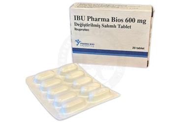 IBU PHARMA BIOS 600 MG DEGISTIRILMIS SALIMLI TABLET (20 TABLET)
