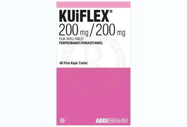 KUIFLEX 200 MG / 200 MG 40 FILM TABLET