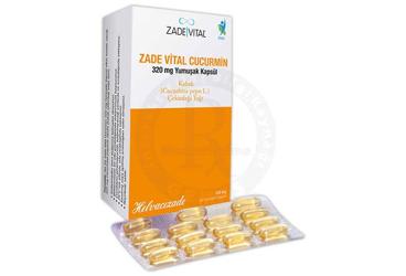 ZADE VITAL CUCURMIN 320 MG 60 YUMUSAK KAPSUL