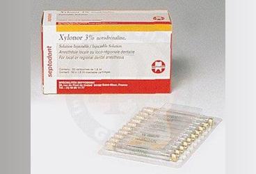 XYLONOR %3 NORADRENALINE ENJEKSIYONLUK SOLUSYON ICEREN KULLANIMA HAZIR 50 KARTUS