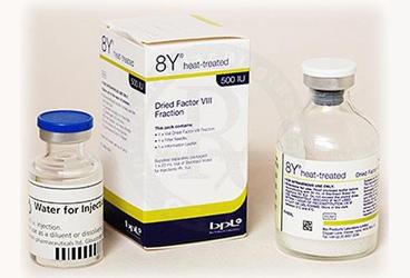 FAKTOR VIII 8Y 500 IU IV INFUZYON ICIN LIYOFILIZE TOZ ICEREN 1 FLAKON