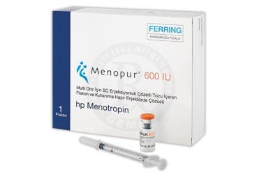MENOPUR 600 IU MULTI DOZ ICIN SC ENJEKSIYONLUK COZELTI