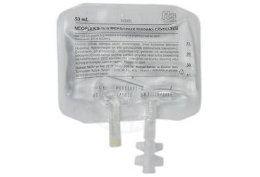 NEOFLEKS %5 DEKSTROZ SUDAKI COZELTISI   50 ML PP TORBA SETSIZ