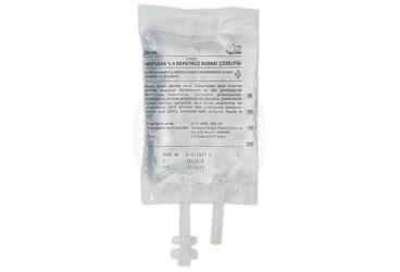 NEOFLEKS %5 DEKSTROZ SUDAKI COZELTISI  250 ML PP TORBA SETLI