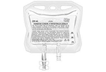 PARSETAN 10 MG/ML IV INFUZYONLUK COZELTI (12 ADET TORBA) 