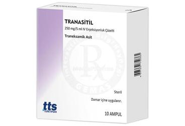 TRANASITIL 250 MG/5 ML IM/IV ENJEKSIYONLUK COZELTI