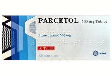 PARCETOL 500 MG TABLET (30 TABLET)
