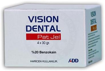 VISION DENTAL PAT JEL 4X30 G