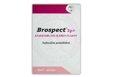 BROSPECT 2 GR IM/IV ENJEKTABL TOZ ICEREN FLAKON