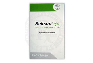 REKSON 1 G IM ENJEKTABL TOZ ICEREN 1 FLAKON