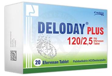 DUADES 120/2,5 MG 20 EFERVESAN TABLET