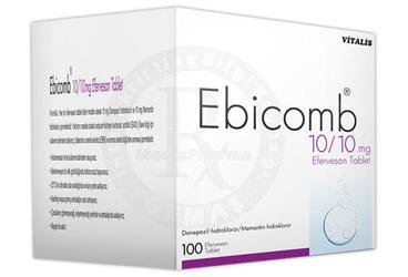 EBICOMB 10 MG / 10 MG 100 EFERVESAN TABLET