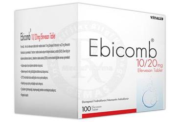 EBICOMB 10 MG / 20 MG 100 EFERVESAN TABLET