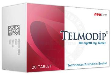 TELMODIP 80 MG/10 MG 28 TABLET