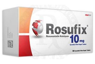 ROSUFIX 10 MG 84 FILM TABLET