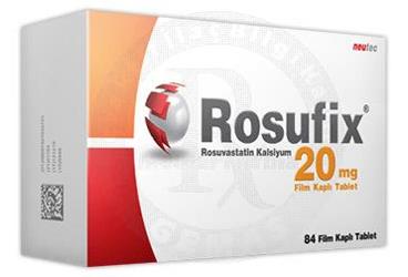 ROSUFIX 20 MG 84 FILM TABLET