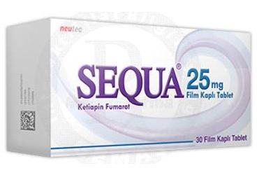 SEQUA 25 MG 30 FILM TABLET