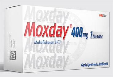 MOXDAY 400 MG 7 FILM TABLET