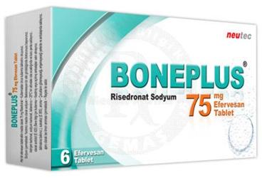 BONEPLUS 75 MG 6 EFERVESAN TABLET