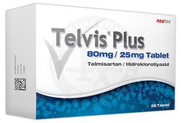 TELVIS PLUS 80/25 28 TABLET