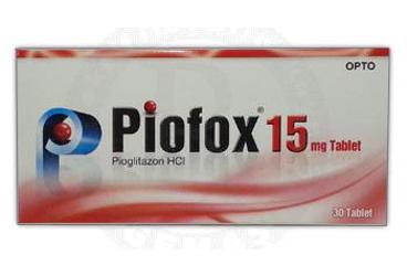 PIOFOX 15 MG 30 TABLET