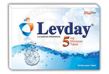 LEVDAY 5 MG 30 EFERVESAN TABLET