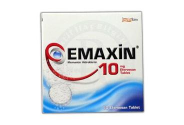 EMAXIN 10 MG 50 EFERVESAN TABLET