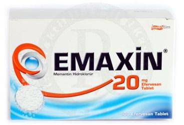 EMAXIN 20 MG 100 EFERVESAN TABLET