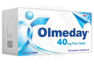 OLMEDAY 40 MG 28 FILM TABLET