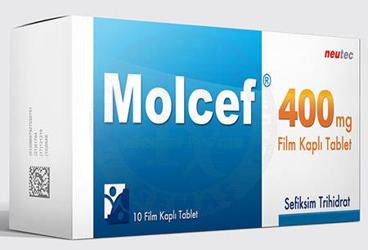 MOLCEF 400 MG 10 FILM TABLET