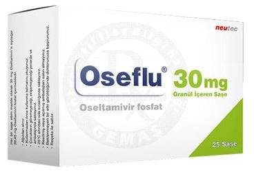 OSEFLU 30 MG GRANUL ICEREN SASE (25 SASE)