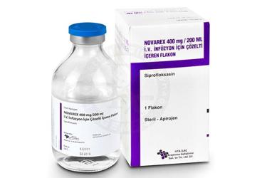 NOVAREX 400 MG/200 ML IV INF.COZ.ICEREN FLAKON