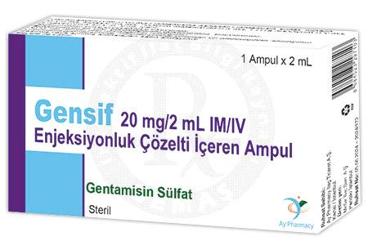 GENSIF 20 MG/2 ML AMPUL