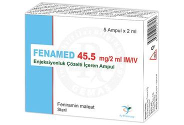 FENAMED 45,5 MG/2 ML IM/IV ENJ. COZ. ICEREN 5 AMPUL