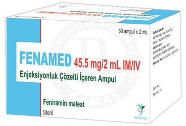 FENAMED 45,5 MG/2 ML IM/IV ENJ. COZ. ICEREN 50 AMPUL