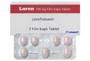LOREN 750 MG 7 FILM TABLET