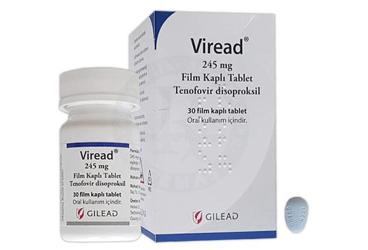 VIREAD 245 MG 30 FILM KAPLI TABLET