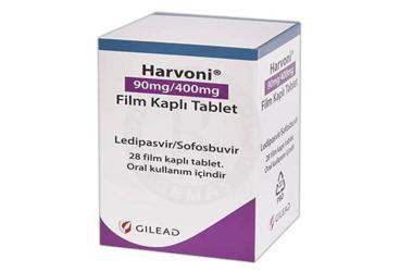 HARVONI 90 MG/400 MG 28 FILM KAPLI TABLET