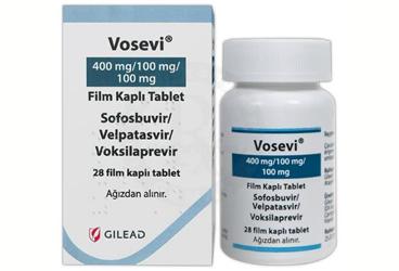 VOSEVI 400 MG-100 MG-100 MG FILM KAPLI TABLET (28 TABLET)
