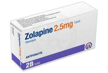 ZOLAPINE 2,5 MG 28 TABLET