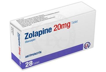ZOLAPINE 20 MG 28 TABLET
