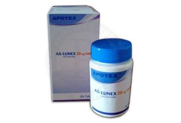 AS-LUNEX 20 MG 30 TABLET