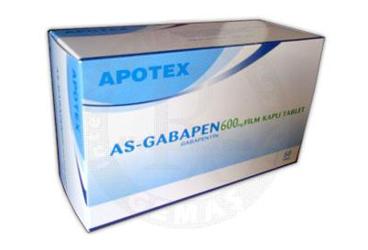 AS-GABAPEN 600 MG 50 FILM KAPLI TABLET